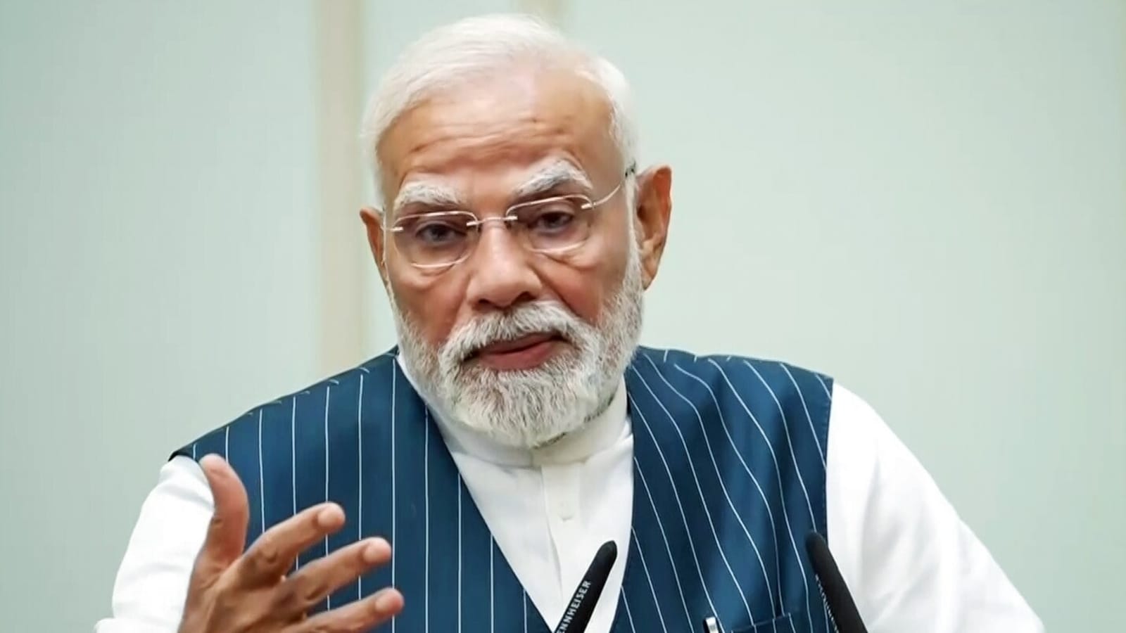 PM Modi in Manipur today, his first visit since ethnic violence broke out 2 years ago