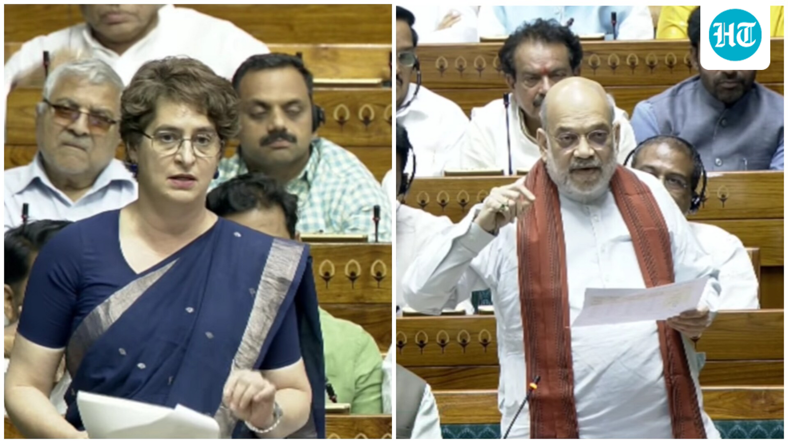 Parliament special session LIVE: Amit Shah's clarification after Priyanka Gandhi's offensive on women quota bill