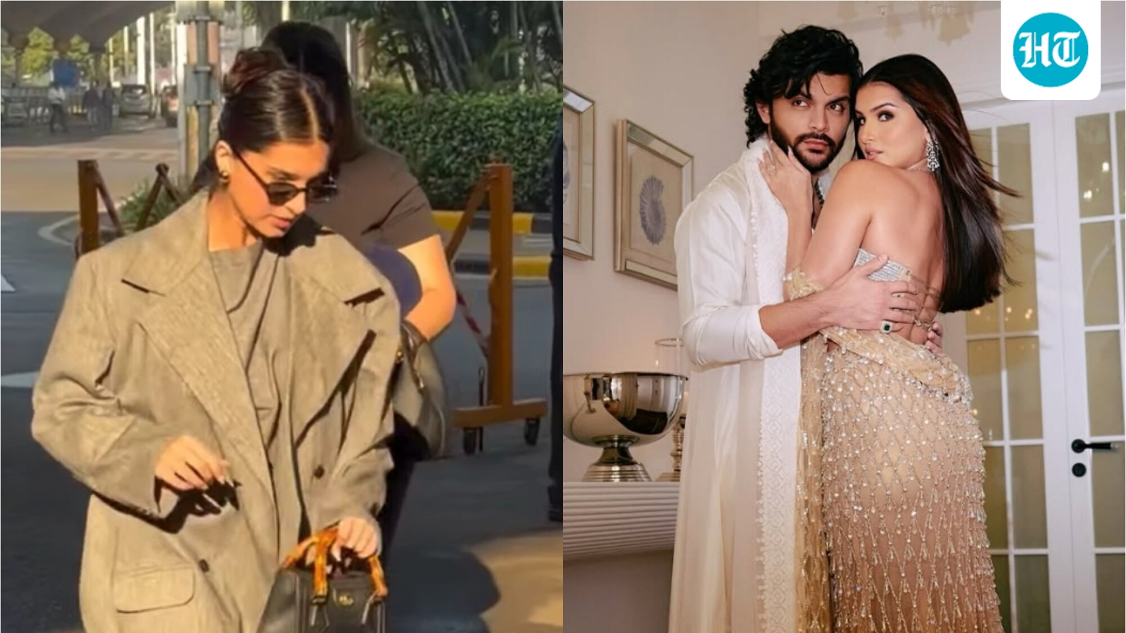 Tara Sutaria makes first public appearance amid Veer Pahariya breakup rumours, keeps her distance from paps