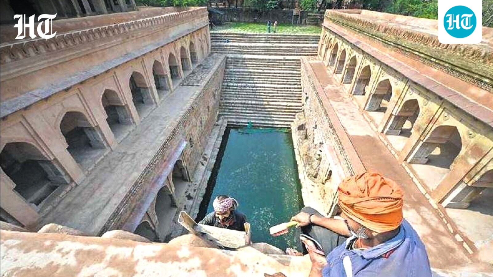 Cities across India revive stepwells to fight water crisis