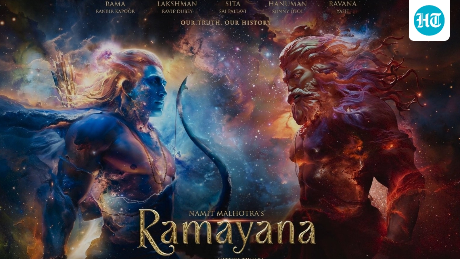 Ramayana next glimpse to introduce Ranbir Kapoor as Rama, Sai Pallavi as Sita and Yash as Ravana