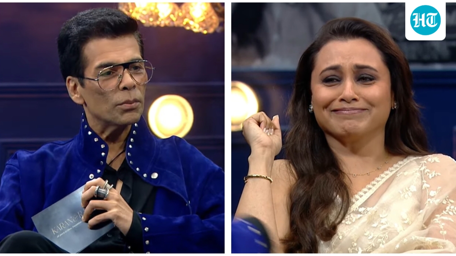 Rani Mukerji breaks down in tears, thanks Karan Johar for retaining her ‘voice’ after it was dubbed in Ghulam