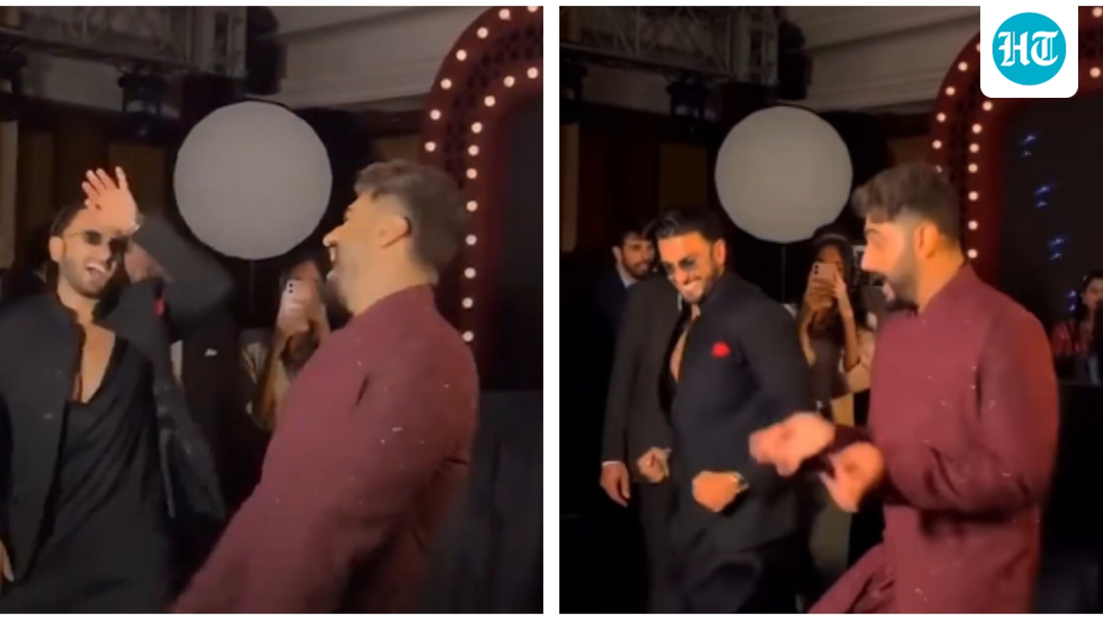 Ranveer Singh and Arjun Kapoor set the dance floor on fire at Anshula Kapoor’s reception, groove to Tune Maari Entriyaan