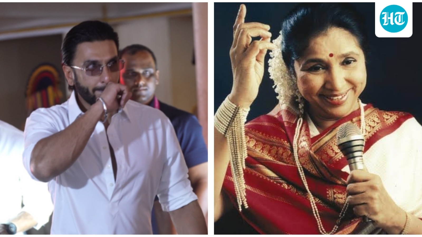 Ranveer Singh appears emotional after visiting Asha Bhosle's home to pay his final respects