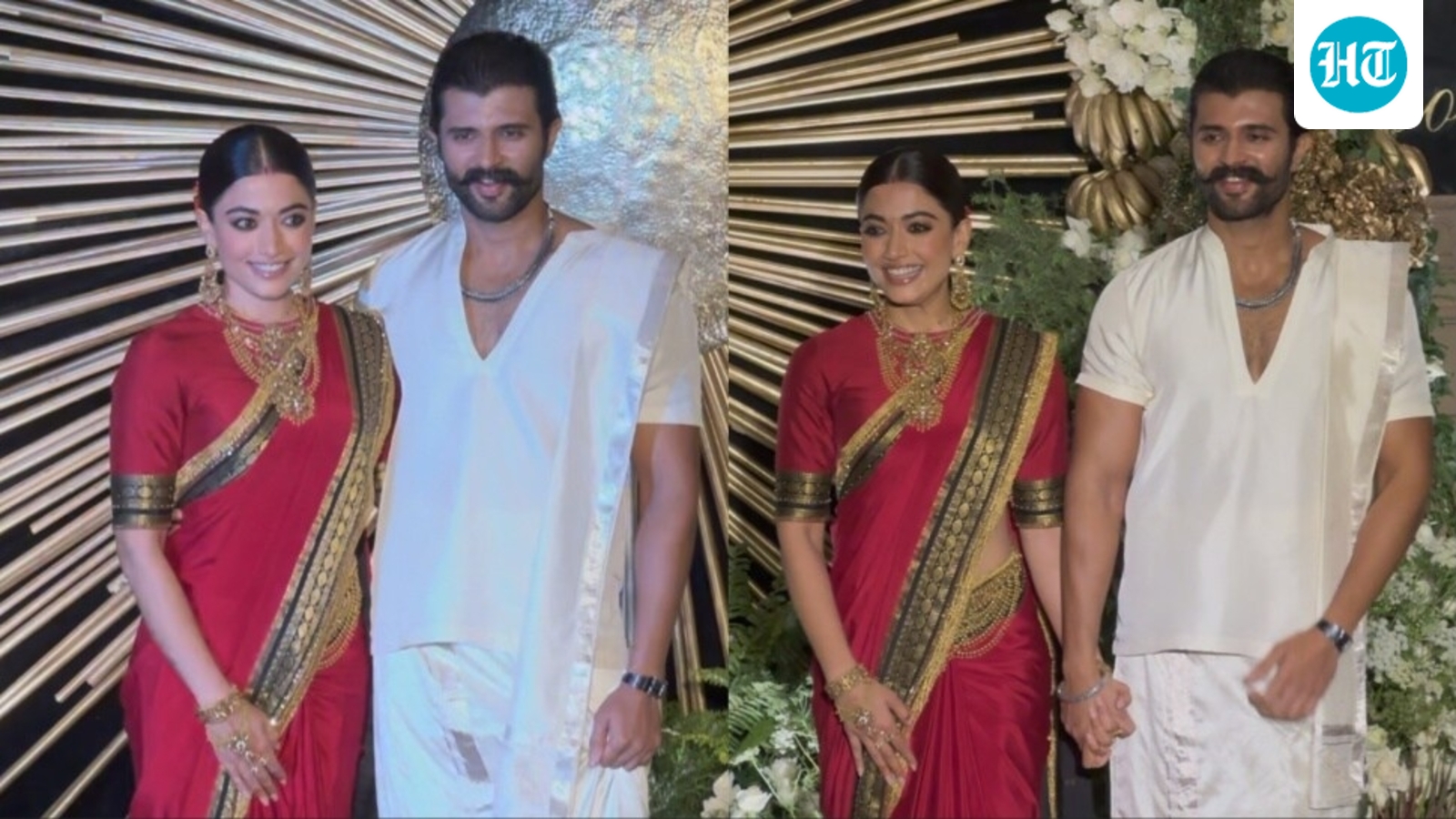 Rashmika Mandanna, Vijay Deverakonda wedding reception: Chiranjeevi, Naga Chaitanya, Namrata Shirodkar attend event