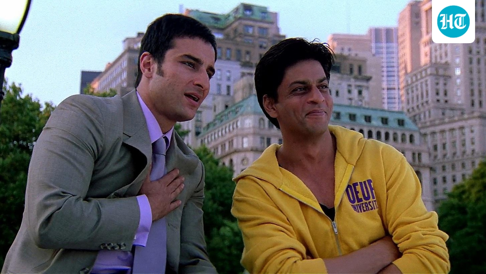 When Shah Rukh Khan gave Saif Ali Khan an acting lesson on the Kal Ho Naa Ho set: 'Who's your first audience?'