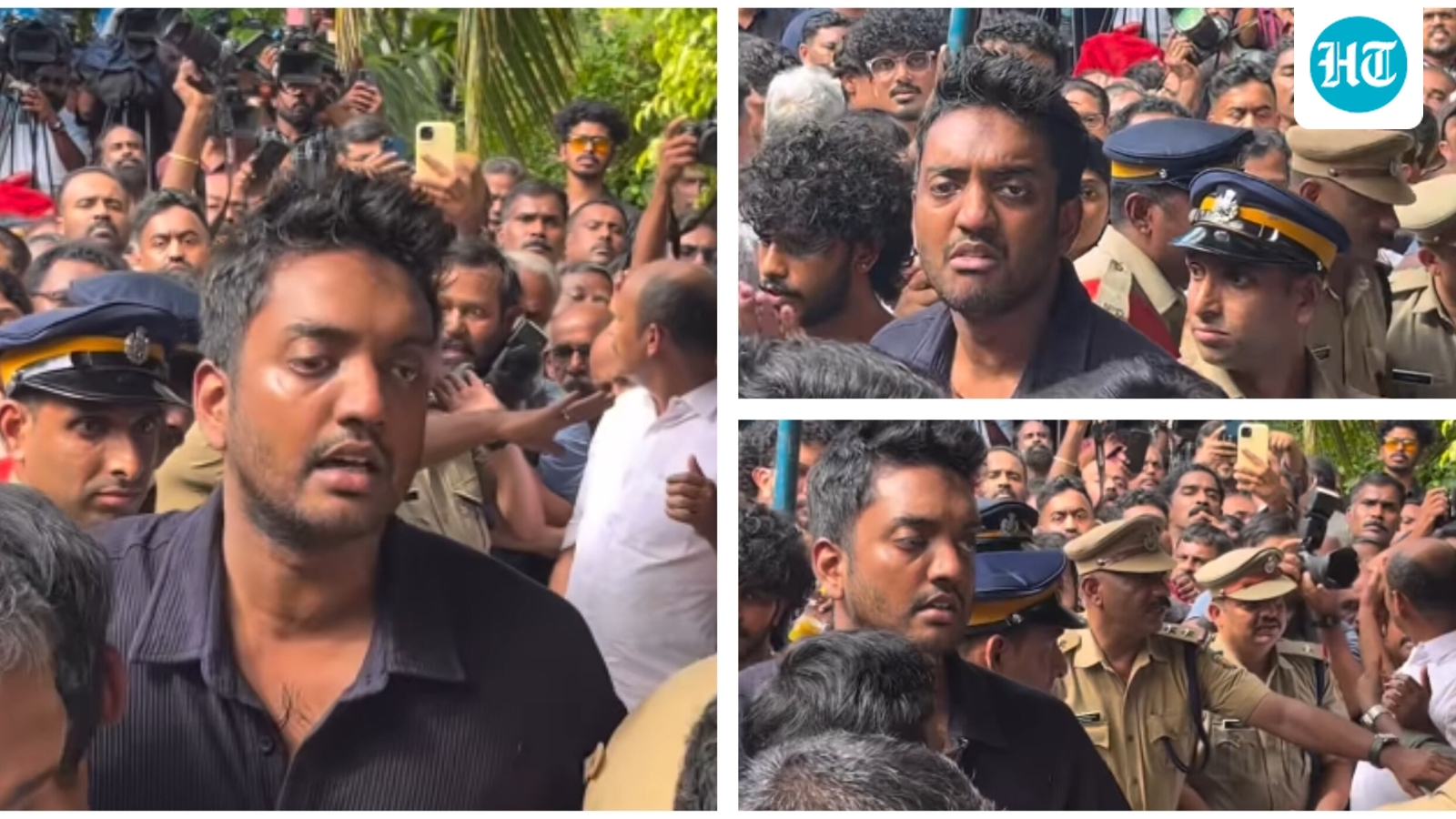 Salim Kumar's son Chandu loses cool at paparazzi, shouts at them to make space for family to pay final respects