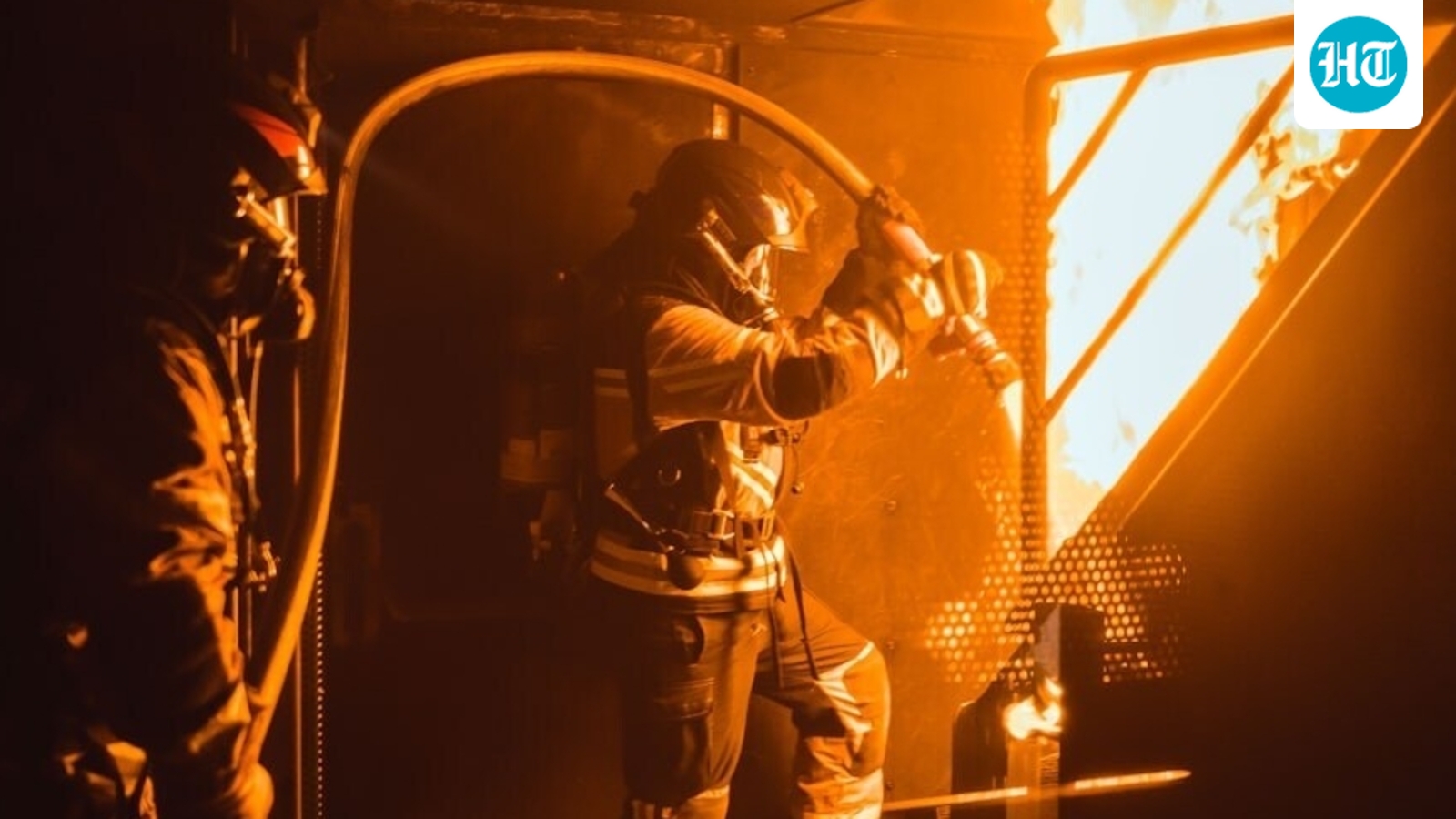 Santa Fe fire videos: Blaze tears through roof of St. Catherine’s Indian School in New Mexico; watch