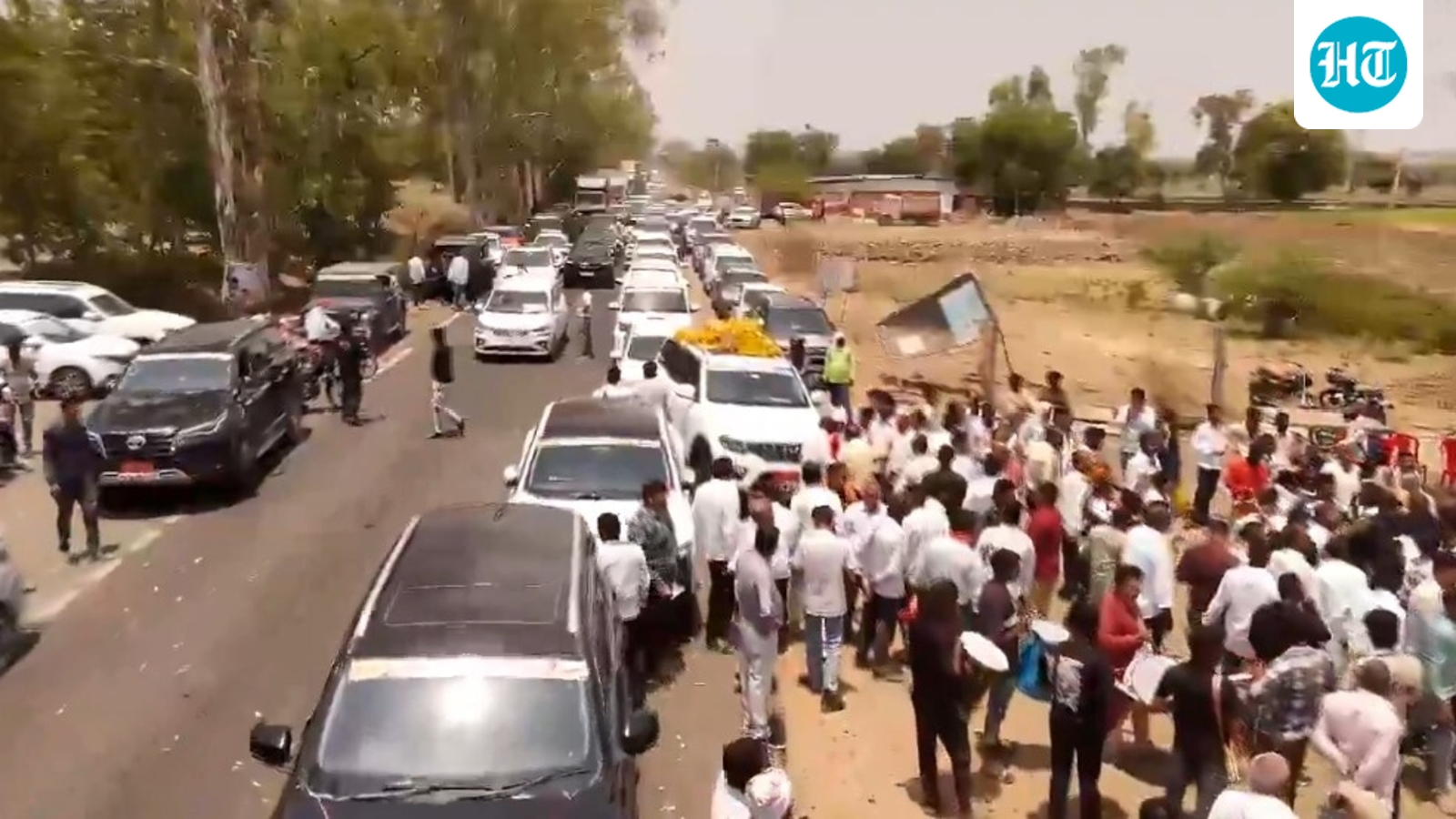 PM Modi calls for saving fuel, BJP leader takes out flashy convoy in MP; Congress says ‘lecture only for public’ | Watch