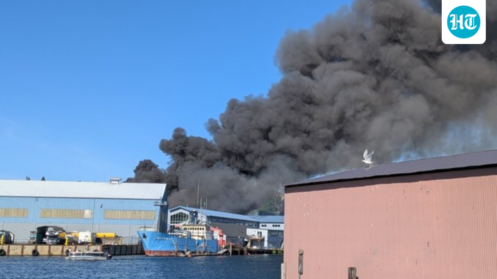 Ballard, Seattle fire: Huge blaze at warehouse near Northwest 42nd Street; scary videos emerge