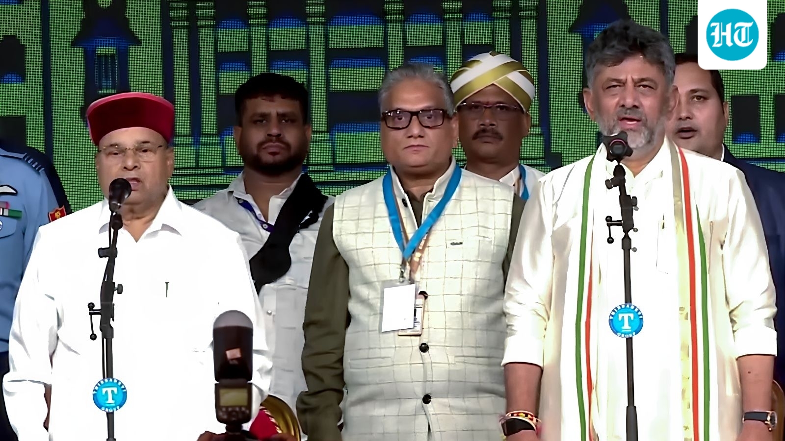 DK Shivakumar takes oath as Karnataka CM, 13 ministers inducted in state cabinet