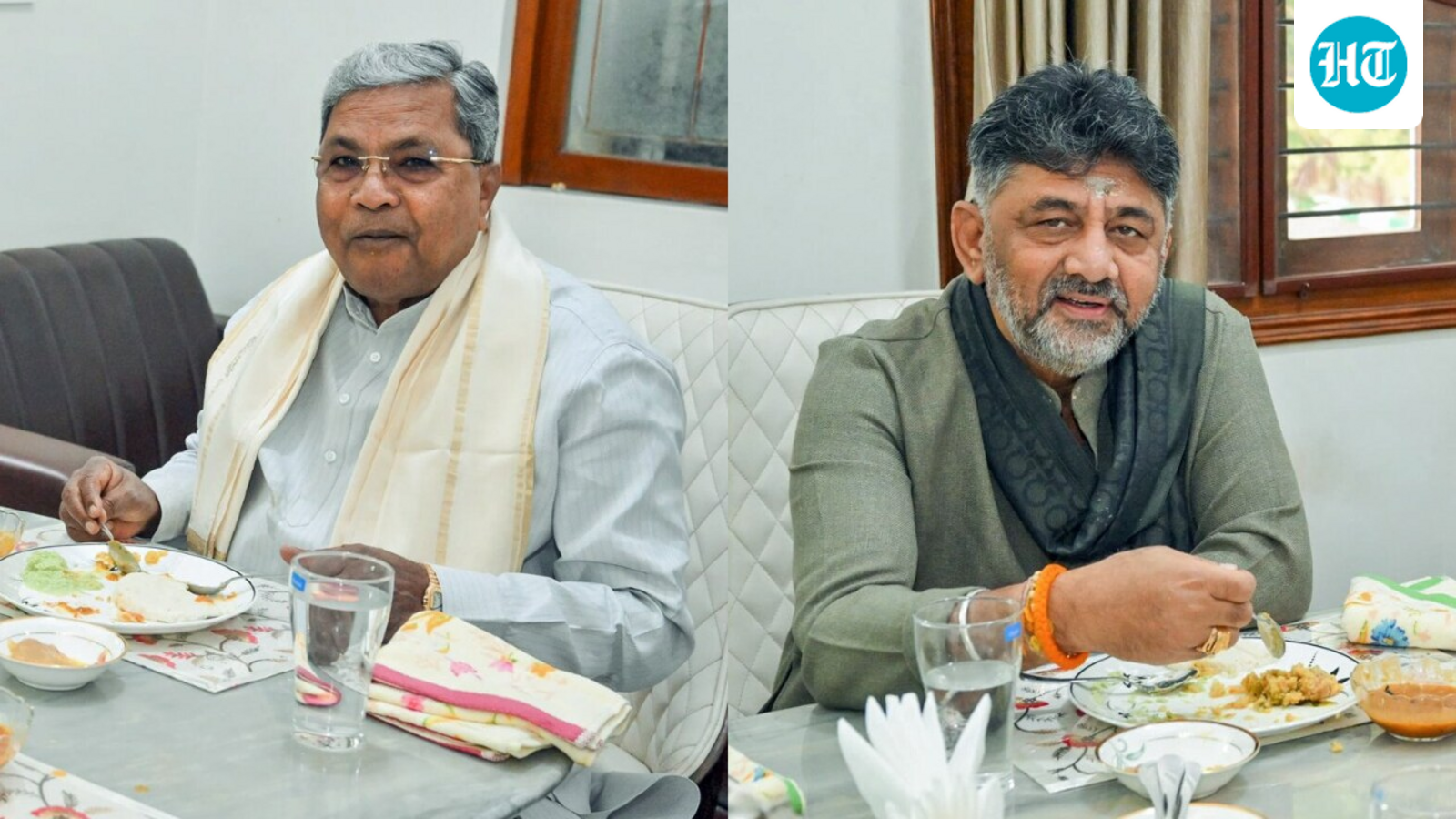 Amid CM tussle, Siddaramaiah set to visit Shivakumar's home for breakfast today