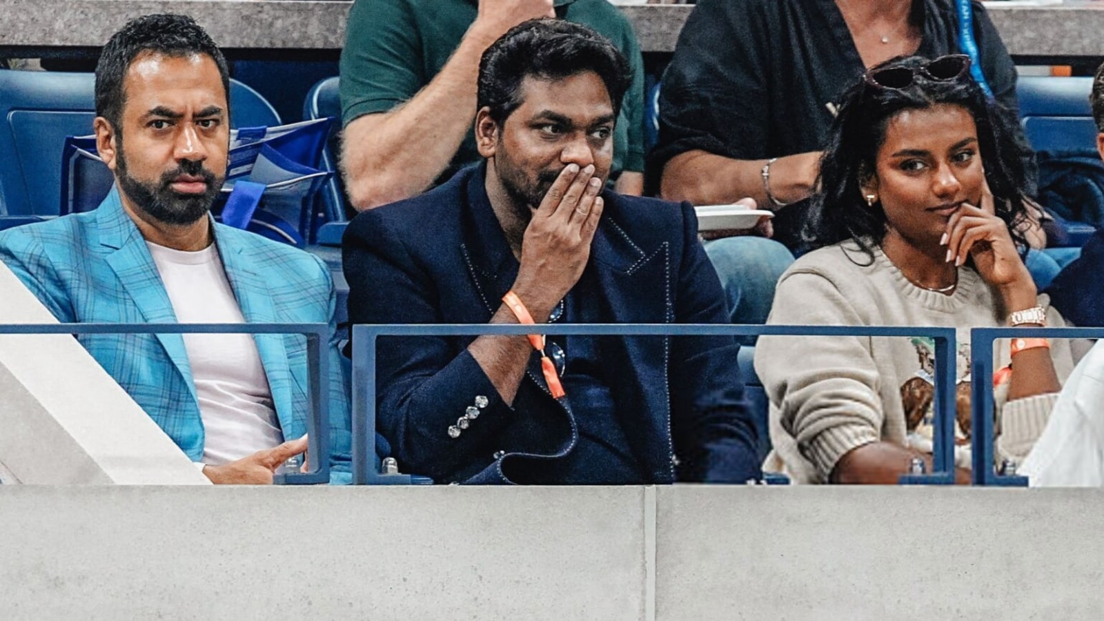 Bridgerton meets ‘sakht launda’: Simone Ashley spotted alongside Zakir Khan, kisses mystery man at US Open 2025