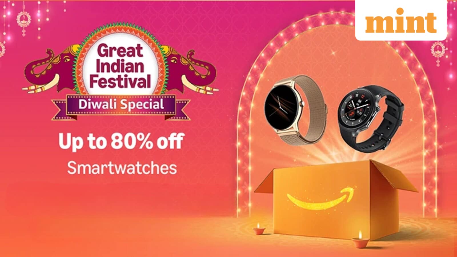 Smartwatches for women at up to 80% off on Amazon Great Indian Festival Sale: Best deals from Titan, Redmi and more