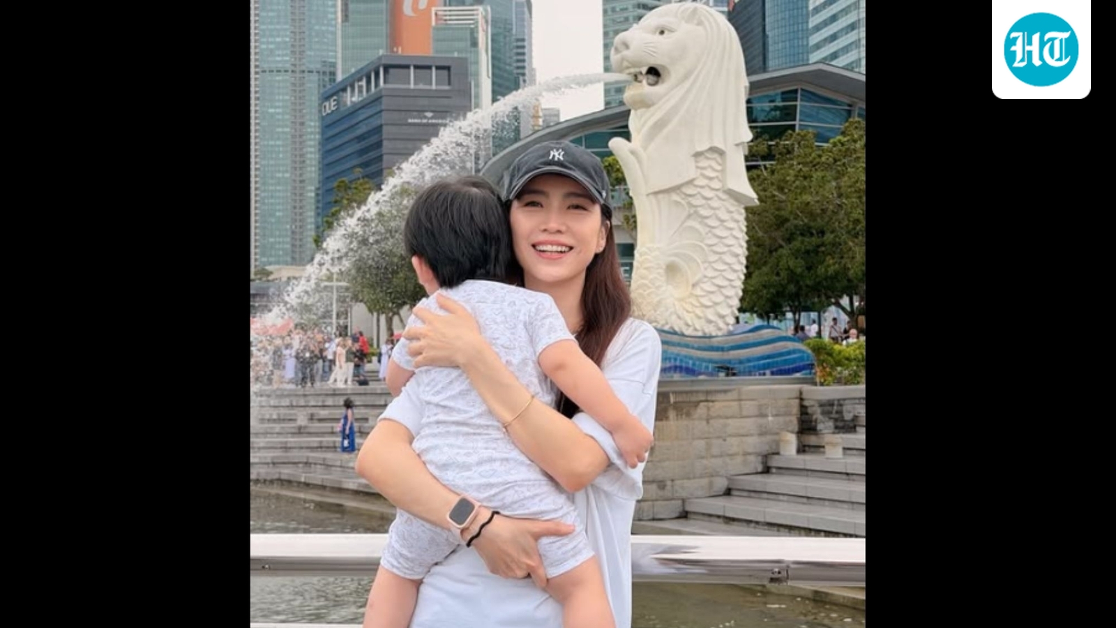 Actress recounts terrifying moment she almost lost her son after helper left him home alone