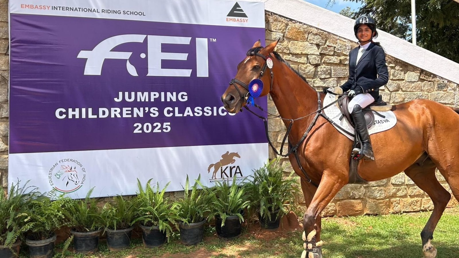 Stasya Pandya selected to represent India at FEI Children's Classic 2025 Finals