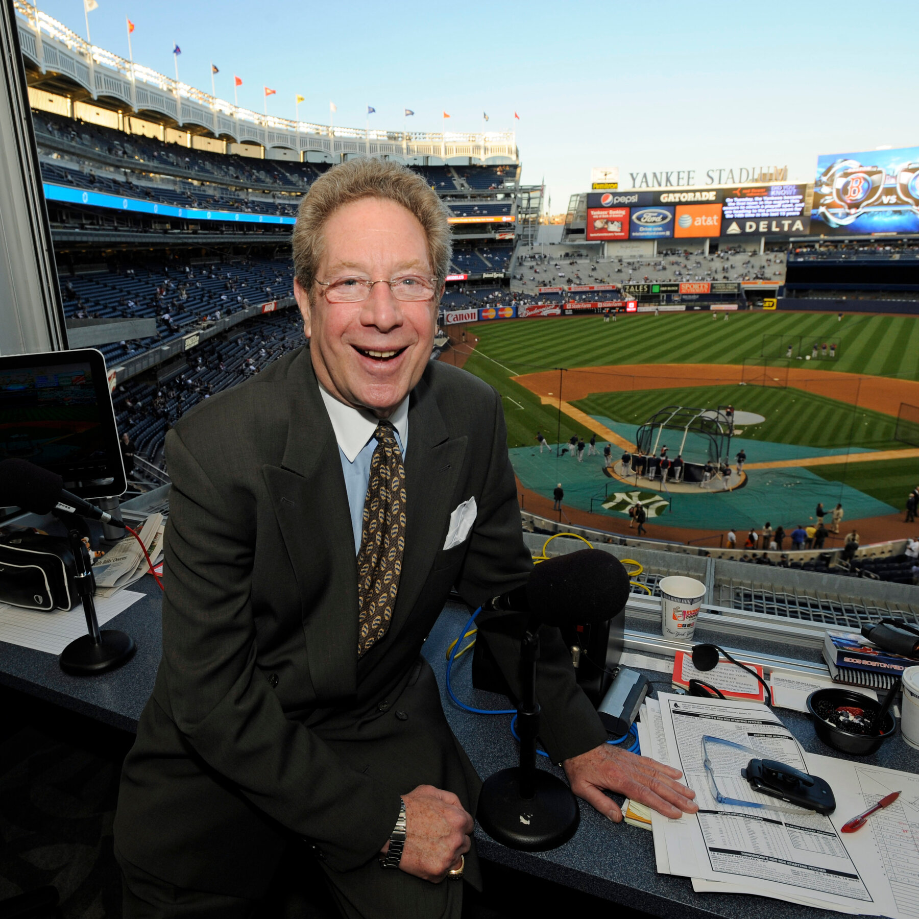 After 5,631 Yankees Games, John Sterling Calls His Own Walk-Off