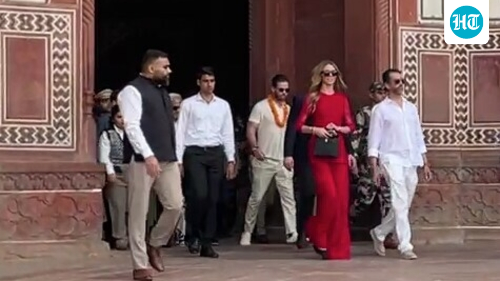 Donald Trump Jr visits Agra's Taj Mahal, takes part in photo session | Video