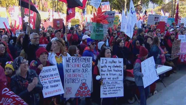 Alberta teachers are now on strike. Here's what that means for students, parents and school support staff