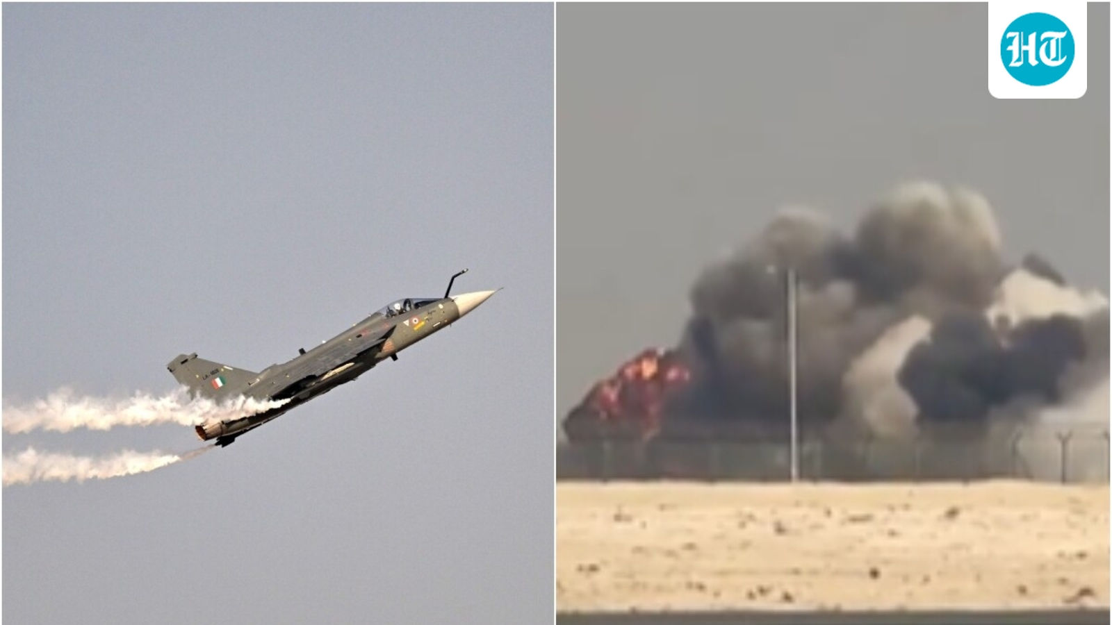 Tejas jet crashes during demonstration at Dubai Air Show, pilot dies