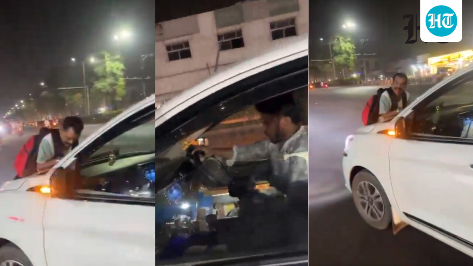 Man dragged on car bonnet for 2 km after road rage in Telangana, argument over indicator