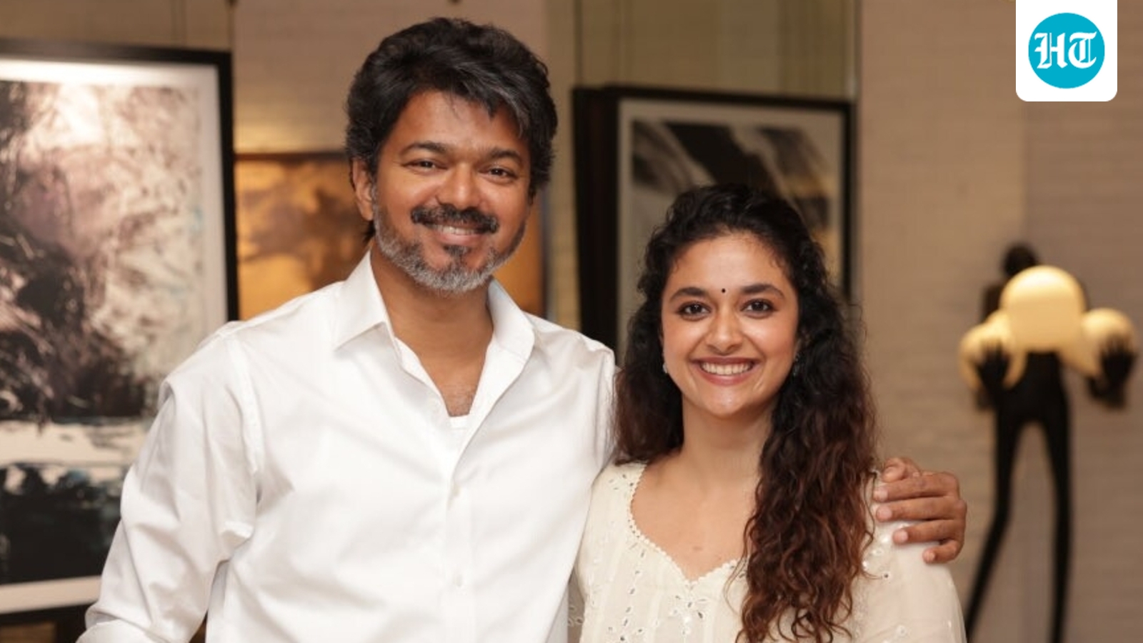 Tamil Nadu CM Vijay ‘reintroducing himself’ not as a hero on screen but as a leader, says Keerthy Suresh