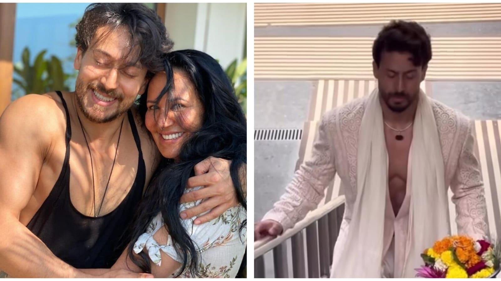 Tiger Shroff's mother tells troll to shut up for criticising his temple visit in inappropriate clothes as a ‘show-off’