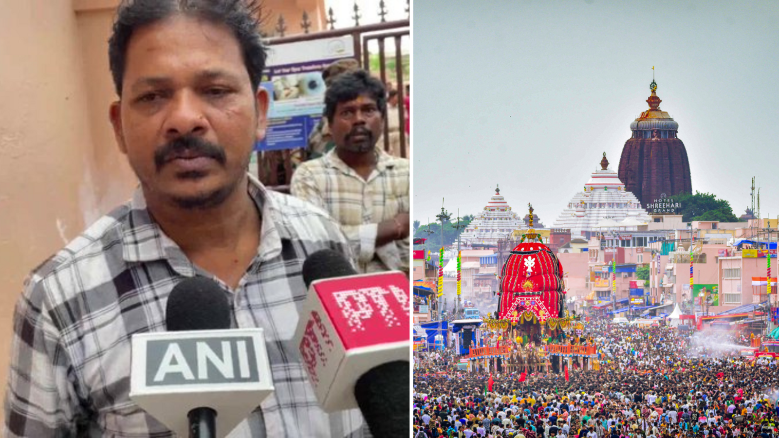 'No one responded,' says victim's husband after Jagannath Rath Yatra stampede kills 3