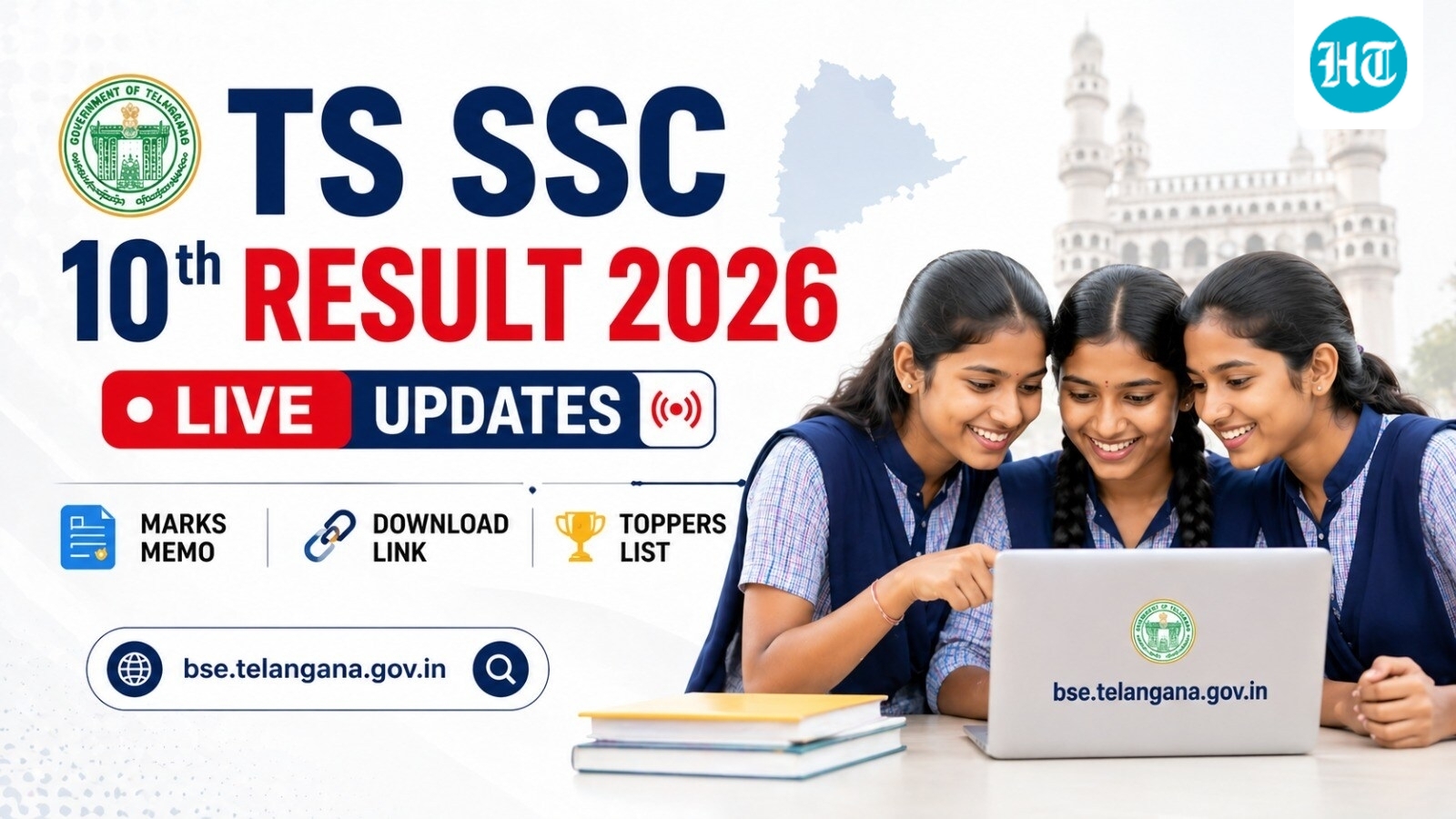 TS SSC Result 2026 (Out) LIVE: Telangana Class 10 results declared, overall pass percentage at 95.15 per cent