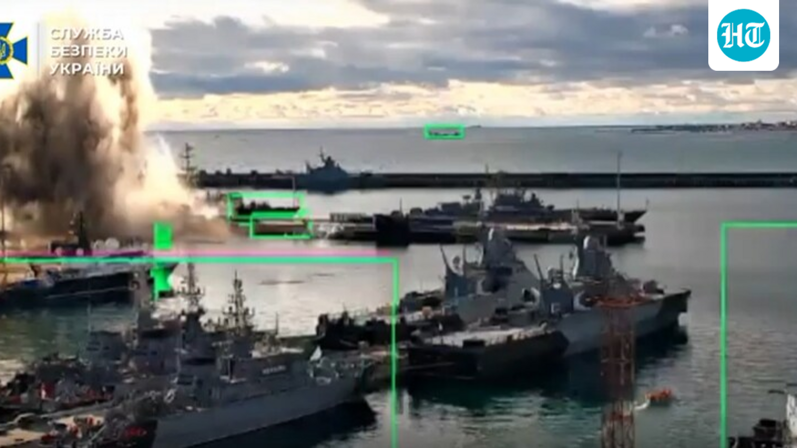 Ukraine carries out 1st underwater drone strike, hits Russian submarine in Black Sea