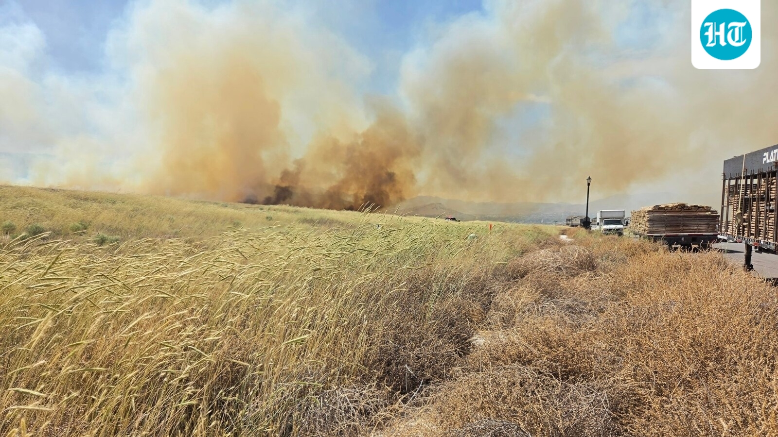 Saratoga Springs fire: Eagle Mountain in Utah sees smoke from massive blaze; scary photos emerge