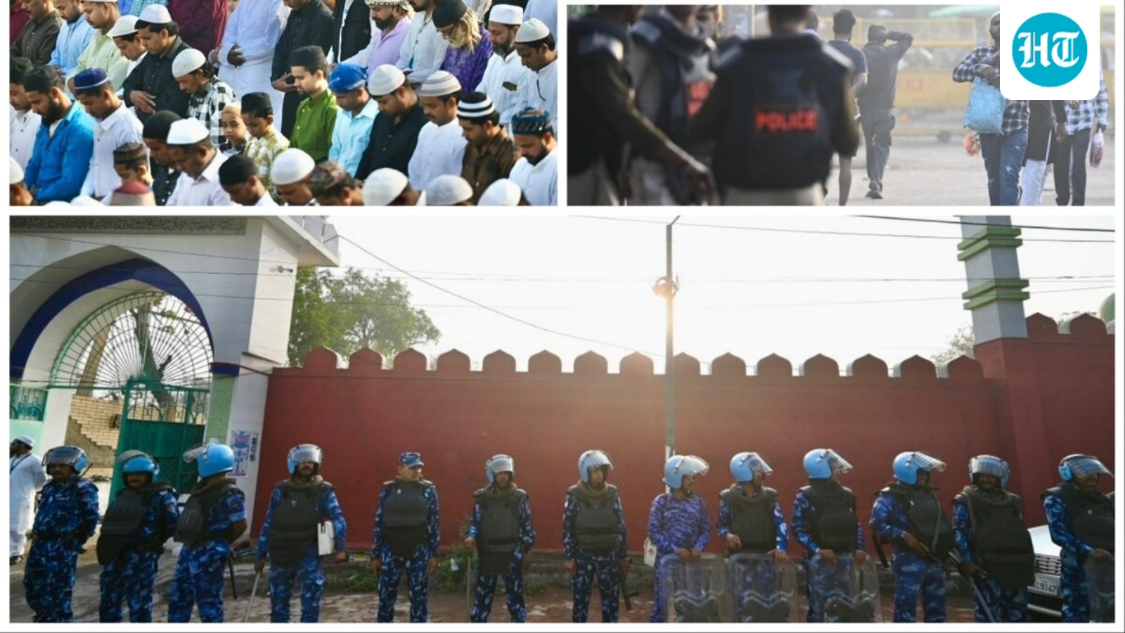 'Got full support': Muslims of Delhi's Uttam Nagar shower flowers on police after peaceful Eid prayers | Watch