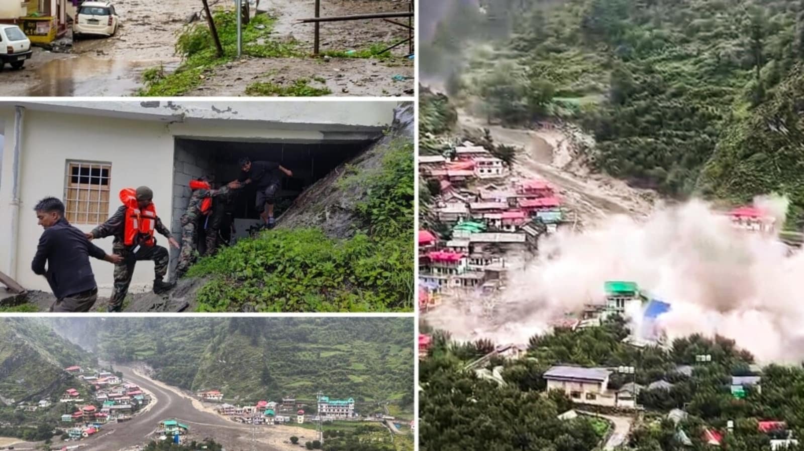 Uttarakhand flash floods highlights: 4 dead, around 100 missing, including army jawans