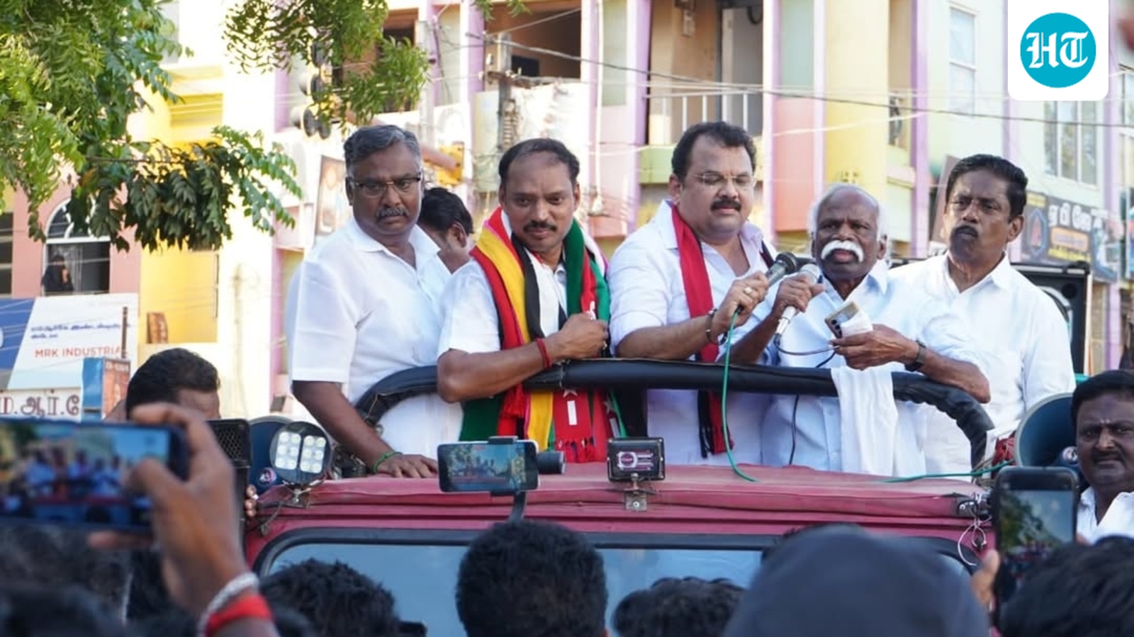 After 2021 victory, V. Muthuraja eyes re-election in Pudukkottai amid three-way electoral battle