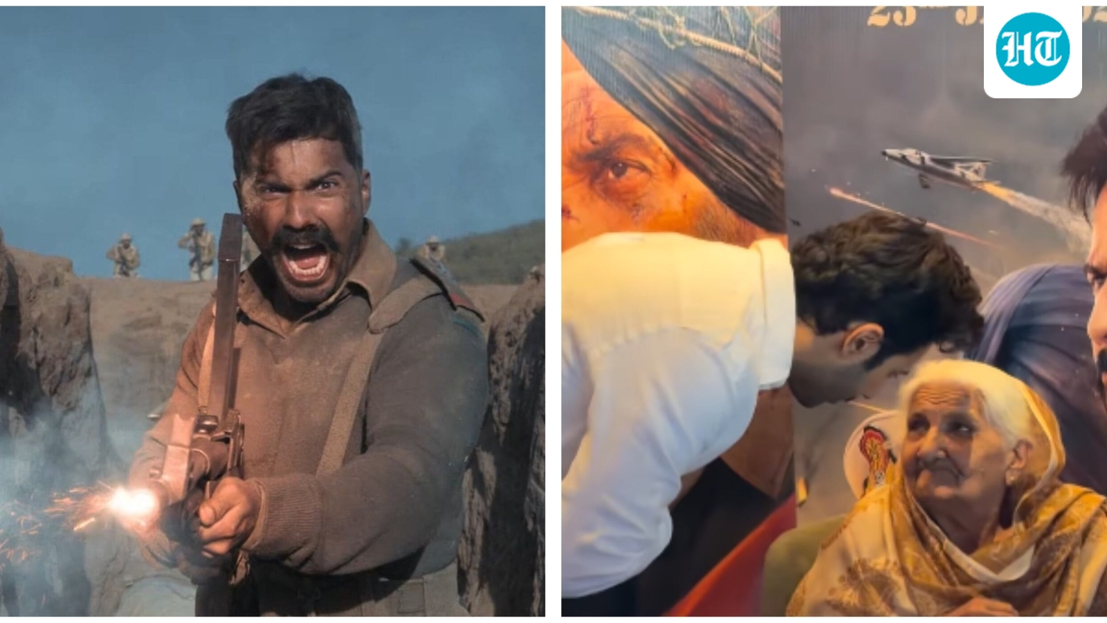 Border 2: Colonel Hoshiar Singh Dahiya's wife blesses Varun Dhawan, showers praise for his performance. Watch