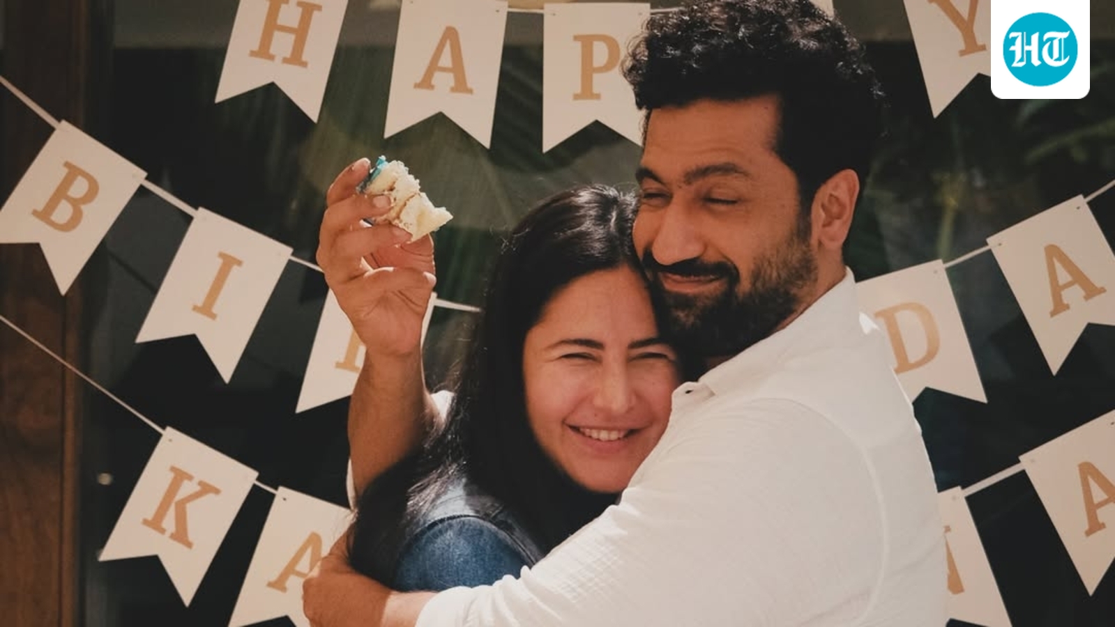 Vicky Kaushal hugs Katrina Kaif tight on her first birthday as a mom, fans can't stop swooning