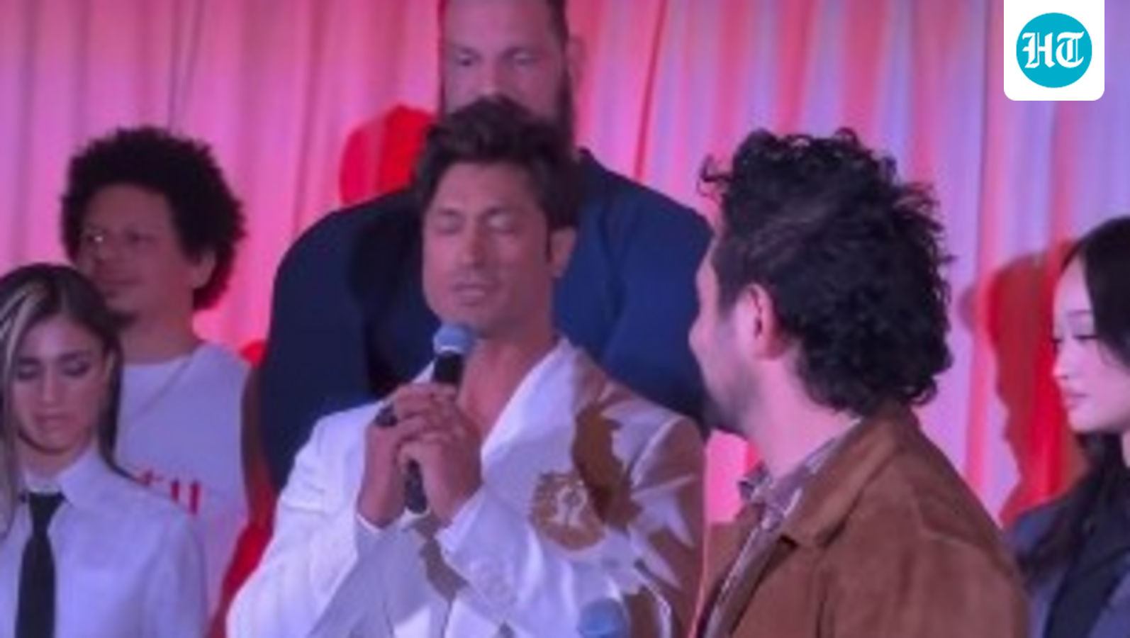 Vidyut Jammwal chants Gayatri Mantra at CinemaCon 2026 event as he unveils Street Fighter trailer with the cast. Watch