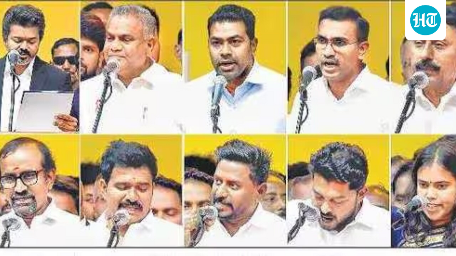 Doctors, lawyers, ex-bureaucrats: Mix of youth and experience in Team Vijay