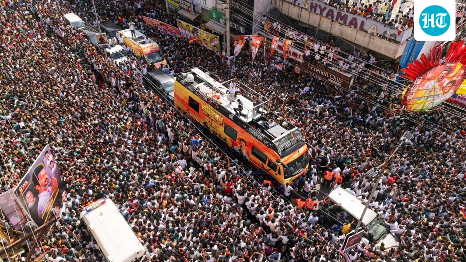 ‘Police, please help’: Overcrowding, missing child bring Vijay's Karur rally to a sudden halt