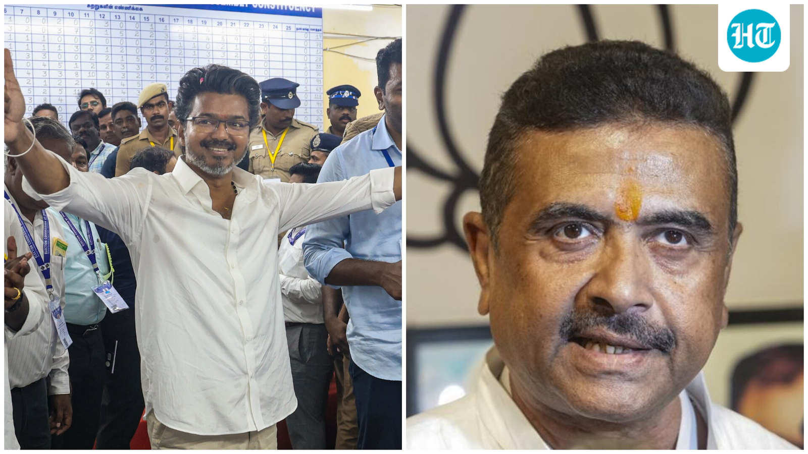 After winning 2 seats each, Vijay, Suvendu face a choice