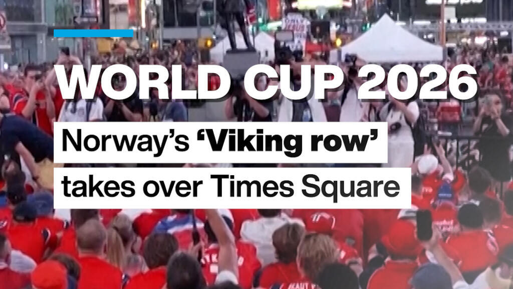 World Cup 2026: Norway’s ‘Viking row’ takes over Times Square