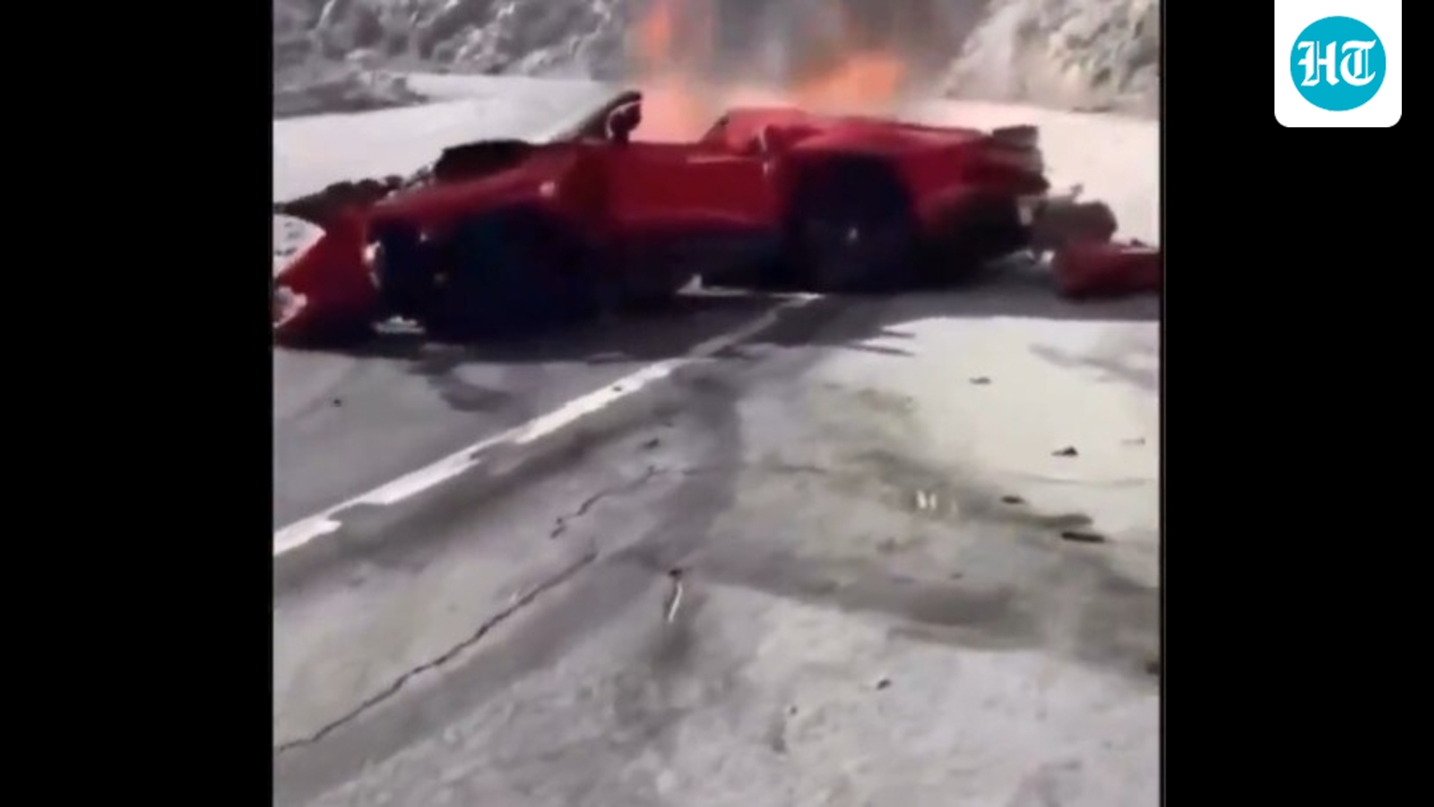 Shocking video shows moment ‘Call of Duty’ creator Vince Zampella's speeding Ferrari crashed on LA road