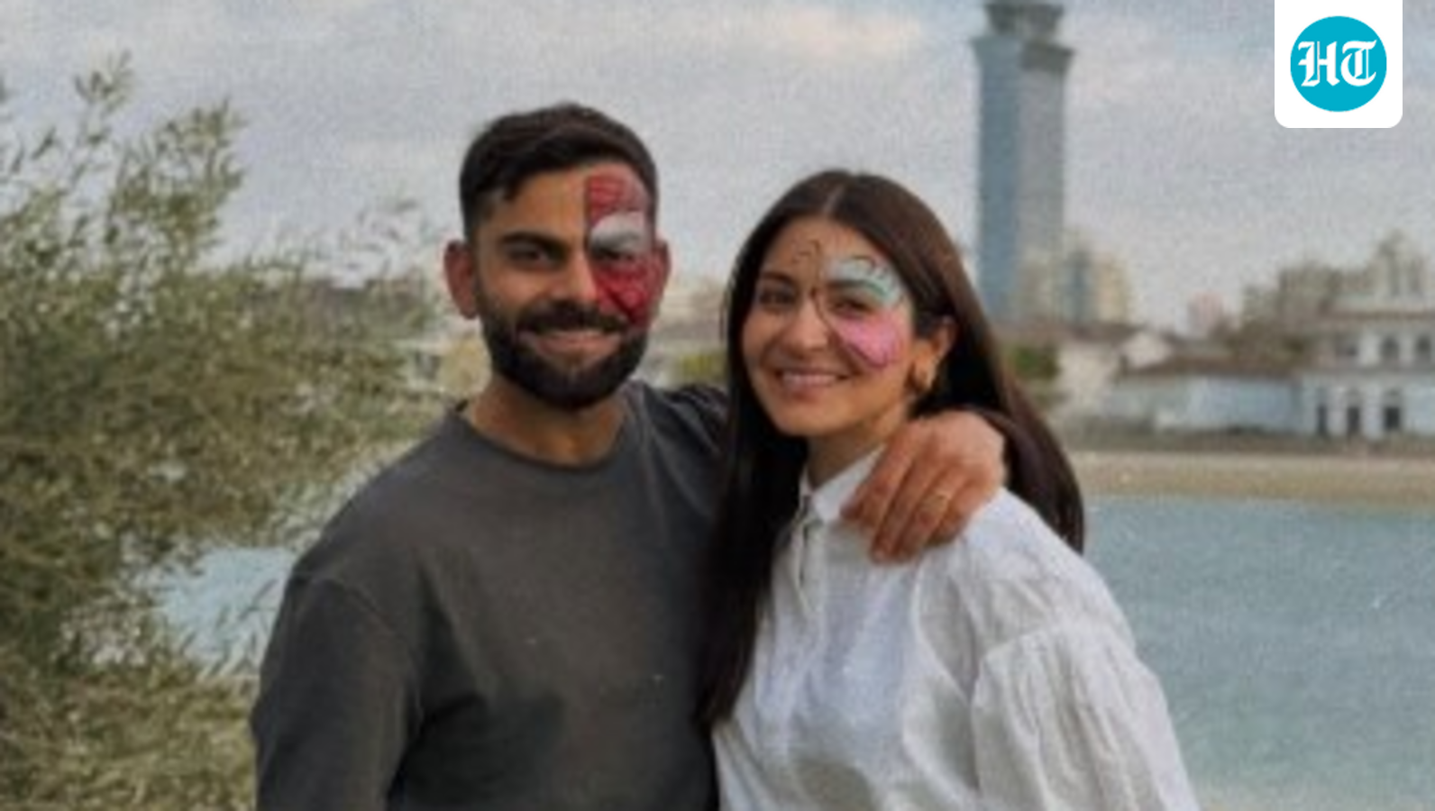 Virat Kohli is all smiles with Anushka Sharma, sports face mask painting: ‘Stepping into 2026 with the light of my life’