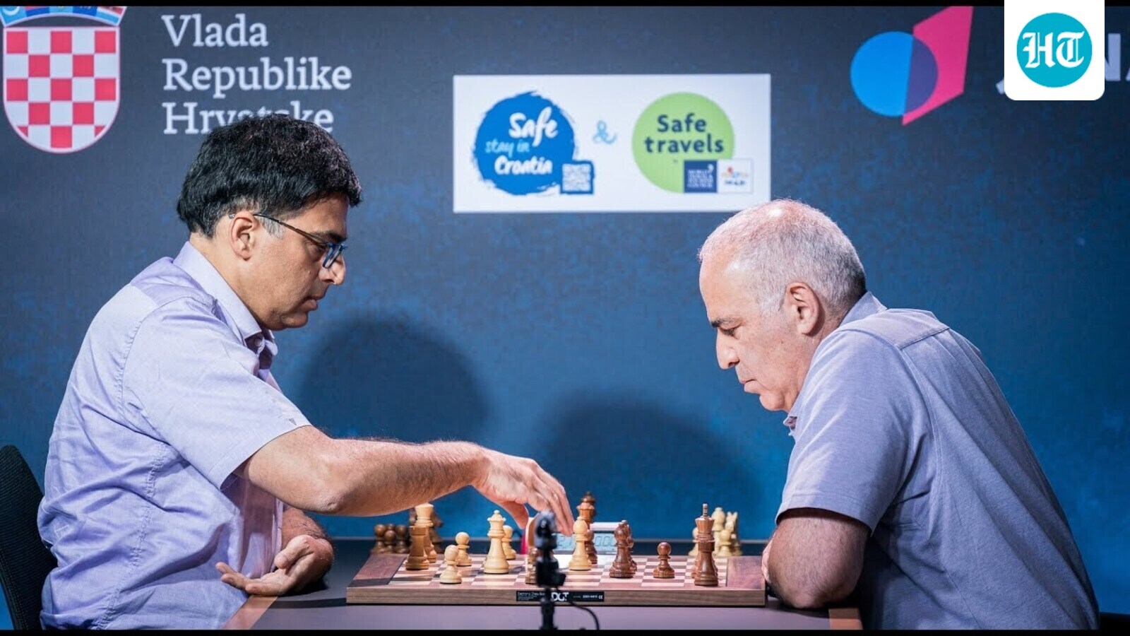 Viswanathan Anand and Garry Kasparov face off 30 years after iconic New York battle, add new chapter in storied rivalry