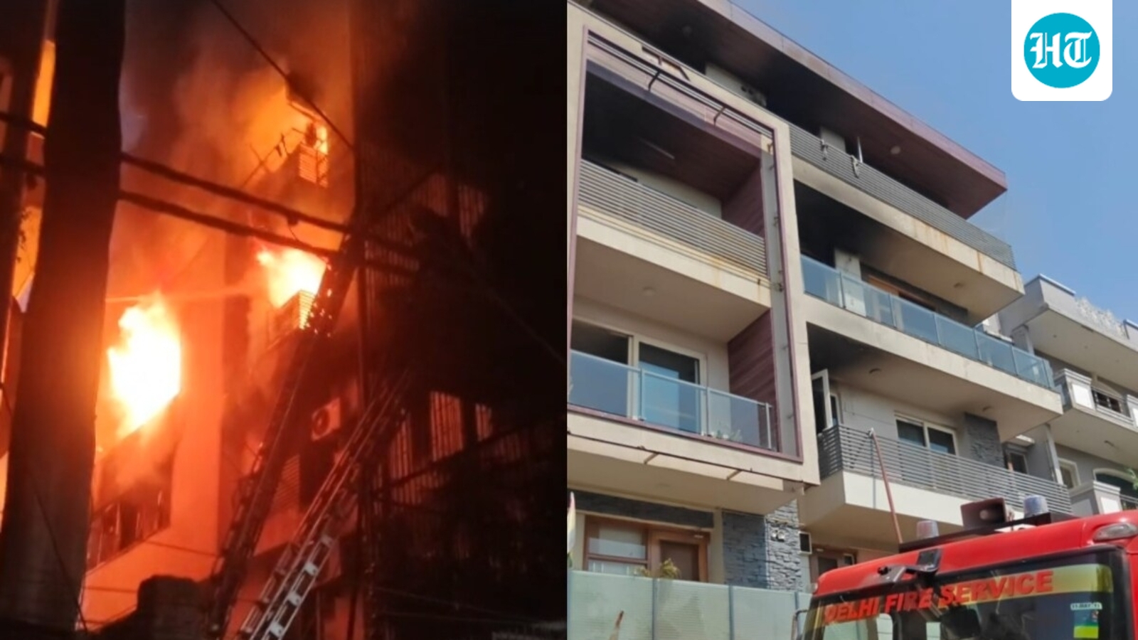 What caused the massive fire in East Delhi's Vivek Vihar that killed 9
