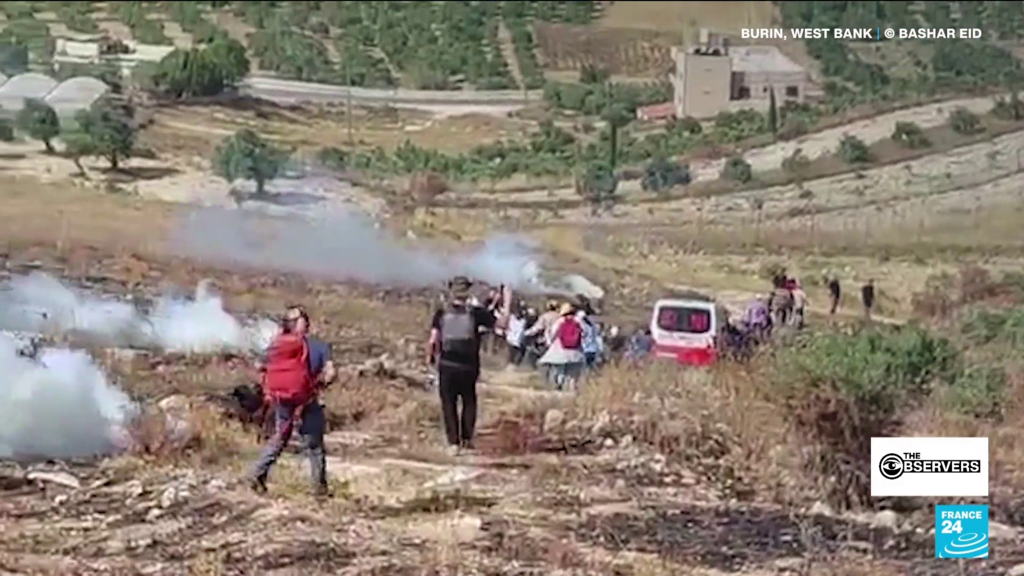 Palestinian farmers in West Bank face rising Israeli settler attacks