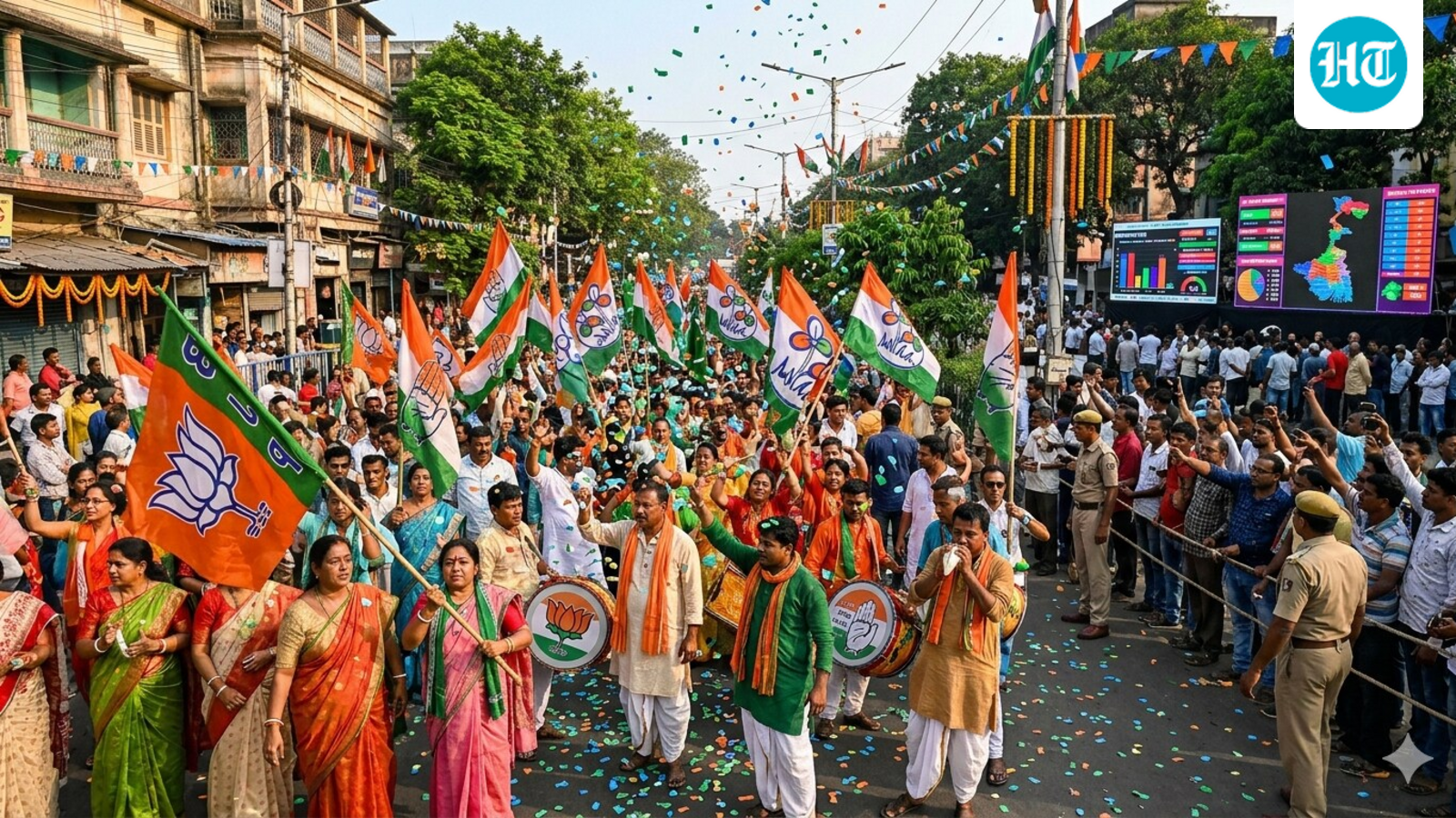 Habra, Kamarhati, Barrackpur, Dum Dum, Barasat, Bidhannagar election results | Live updates