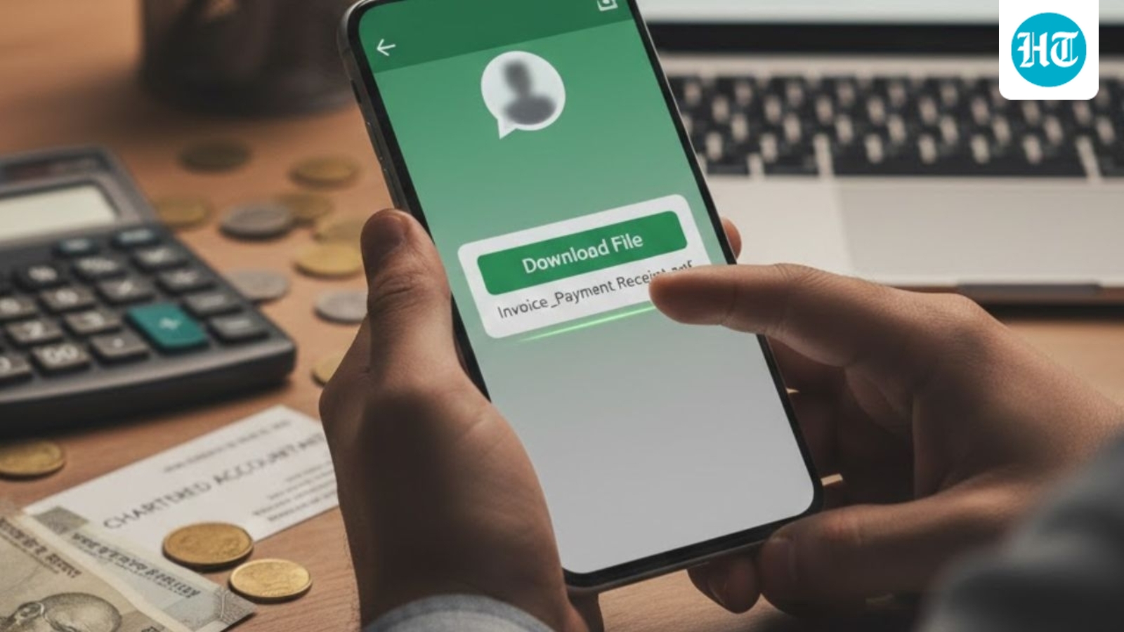 Fake bank app, fake SIM: How a click on ‘download file’ on WhatsApp lured Delhi CA into losing  ₹75,000