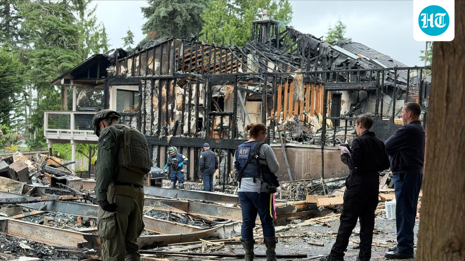 Whidbey Island house explosion video: Watch exact moment blast occurred that destroyed homes, injured 3 firefighters