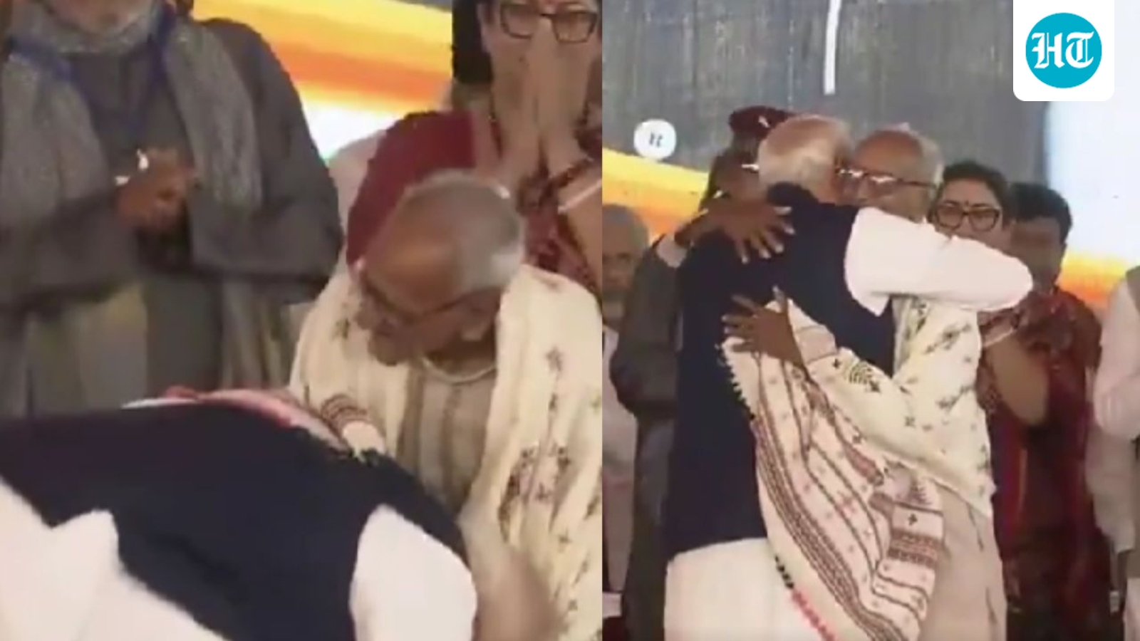 Who is Makhanlal Sarkar, 98-year old BJP worker whose feet PM Modi touched at Bengal oath ceremony